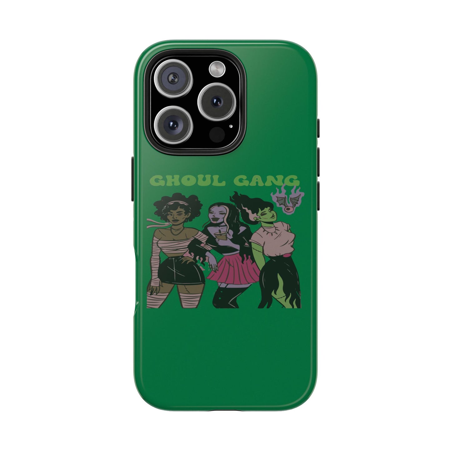 Ghoul Gang Tough Phone Case, Phone Accessory, Halloween Gift, Spooky Aesthetic, Durable Protection, Trendy Design