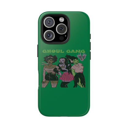 Ghoul Gang Tough Phone Case, Phone Accessory, Halloween Gift, Spooky Aesthetic, Durable Protection, Trendy Design