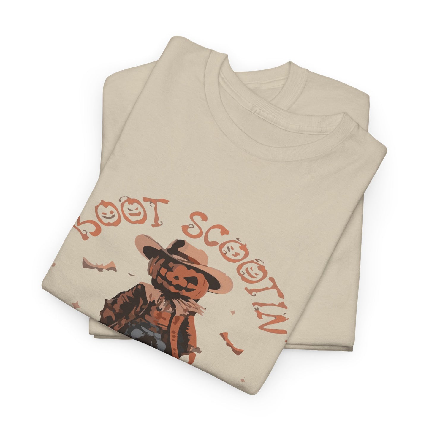Spooky Cowboy Tee, Unisex Heavy Cotton T-Shirt, Halloween Costume, Fall Fashion, Fun Casual Wear, Gift for Friends, Boot Scootin' [...]
