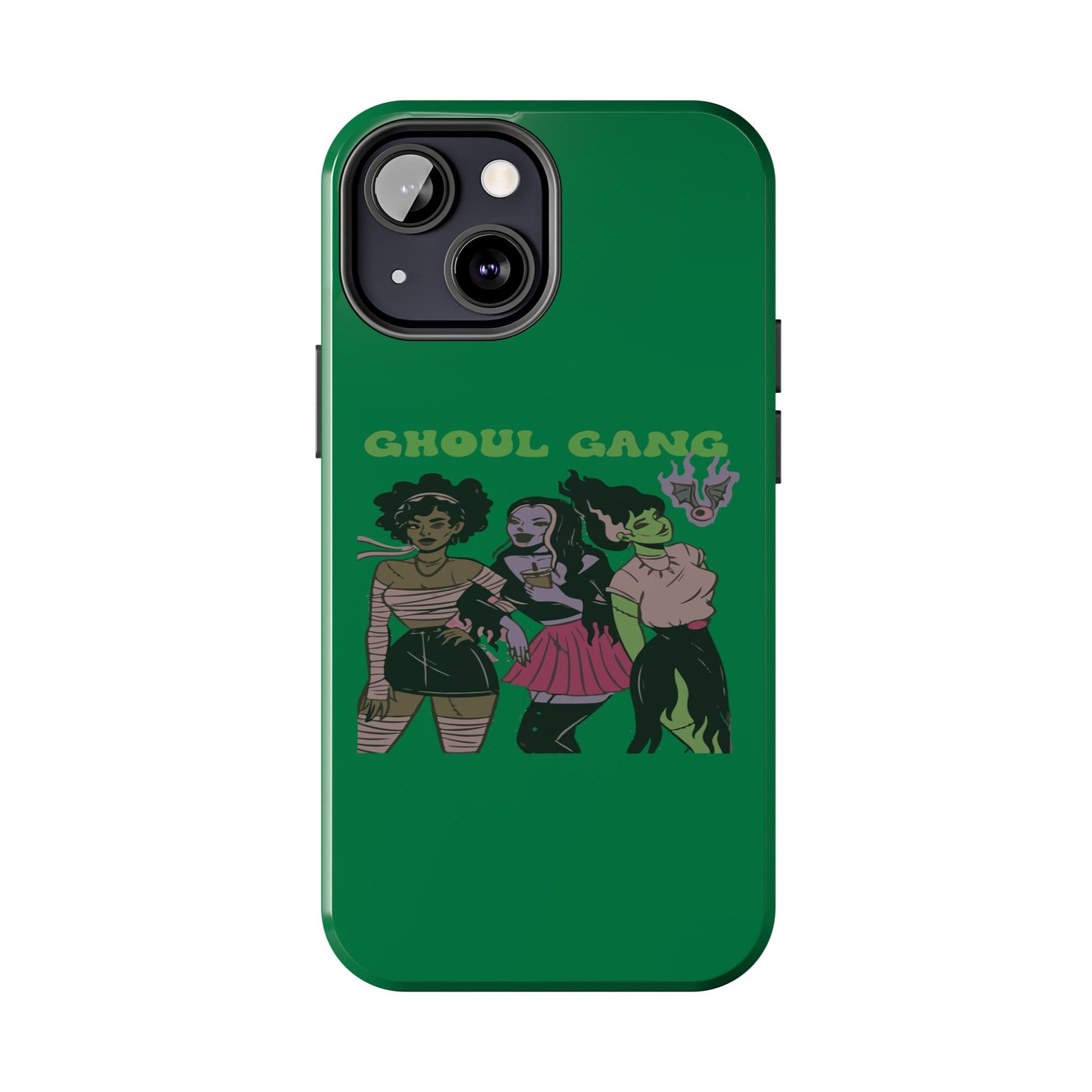 Ghoul Gang Tough Phone Case, Phone Accessory, Halloween Gift, Spooky Aesthetic, Durable Protection, Trendy Design