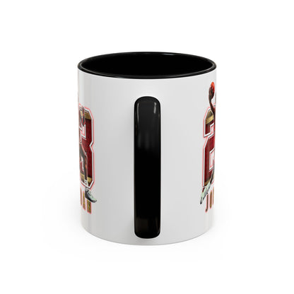 Michael Jordan Accent Coffee Mug - 11oz & 15oz - Perfect Gift for Sports Fans, Collectors, Basketball Lovers, Unique Gift Idea