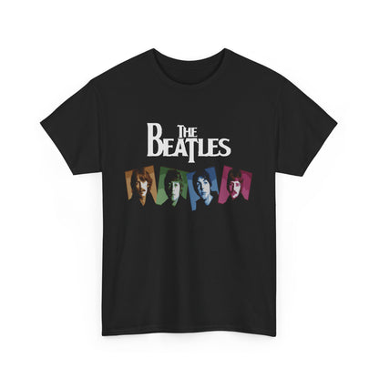 Retro Beatles Graphic Tee - Vintage Unisex Heavy Cotton T-Shirt, Music Lover Gift, 60s Inspired Fashion, Concert T-Shirt, Gift for Him/Her
