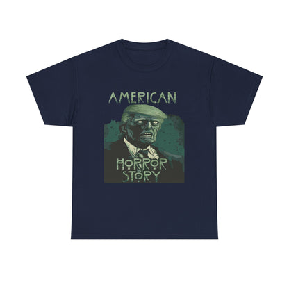 American Horror Story Unisex Heavy Cotton Tee, Horror Fan Gift, Graphic Tee, Halloween Costume, TV Show Merch