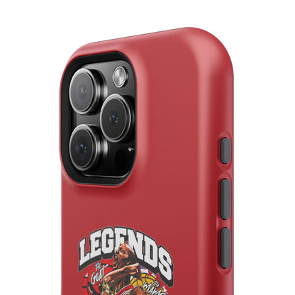 Legends Basketball Graphic Phone Case — Impact-Resistant iPhone Cover