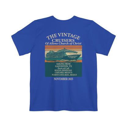 Retro Allons Church of Christ Pocket T-shirt