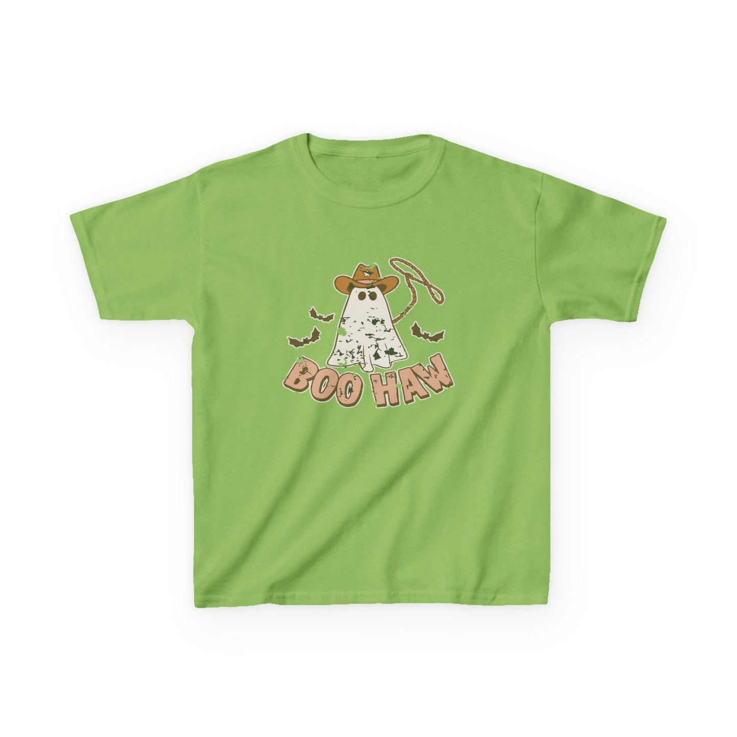 Boo Haunt Kids Tee, Halloween Shirt, Ghost Costume T-Shirt, Fun Kids Apparel, Spooky Party Outfit