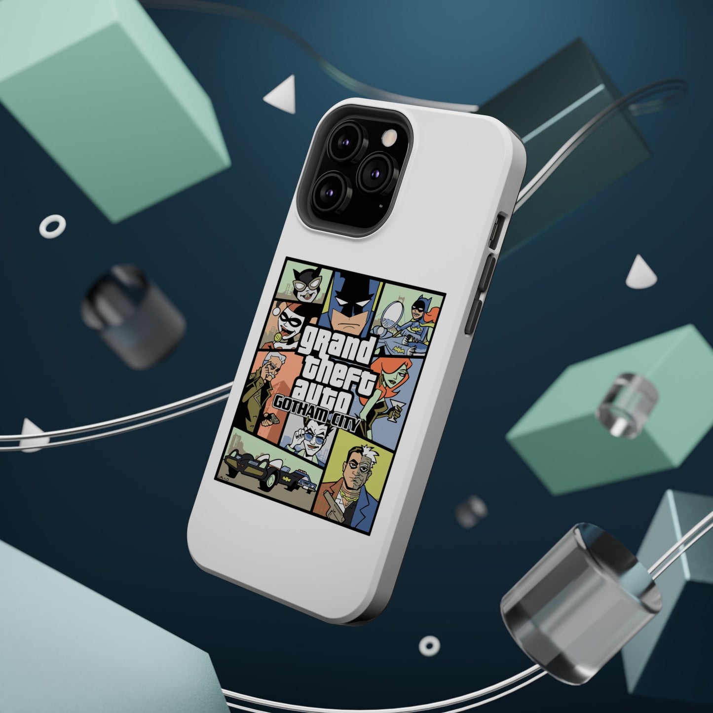 Grand Theft Auto Magnetic Tough Case, Gaming Phone Case, GTA Art Phone Cover, Gifts for Gamers, Cool Cell Phone Case
