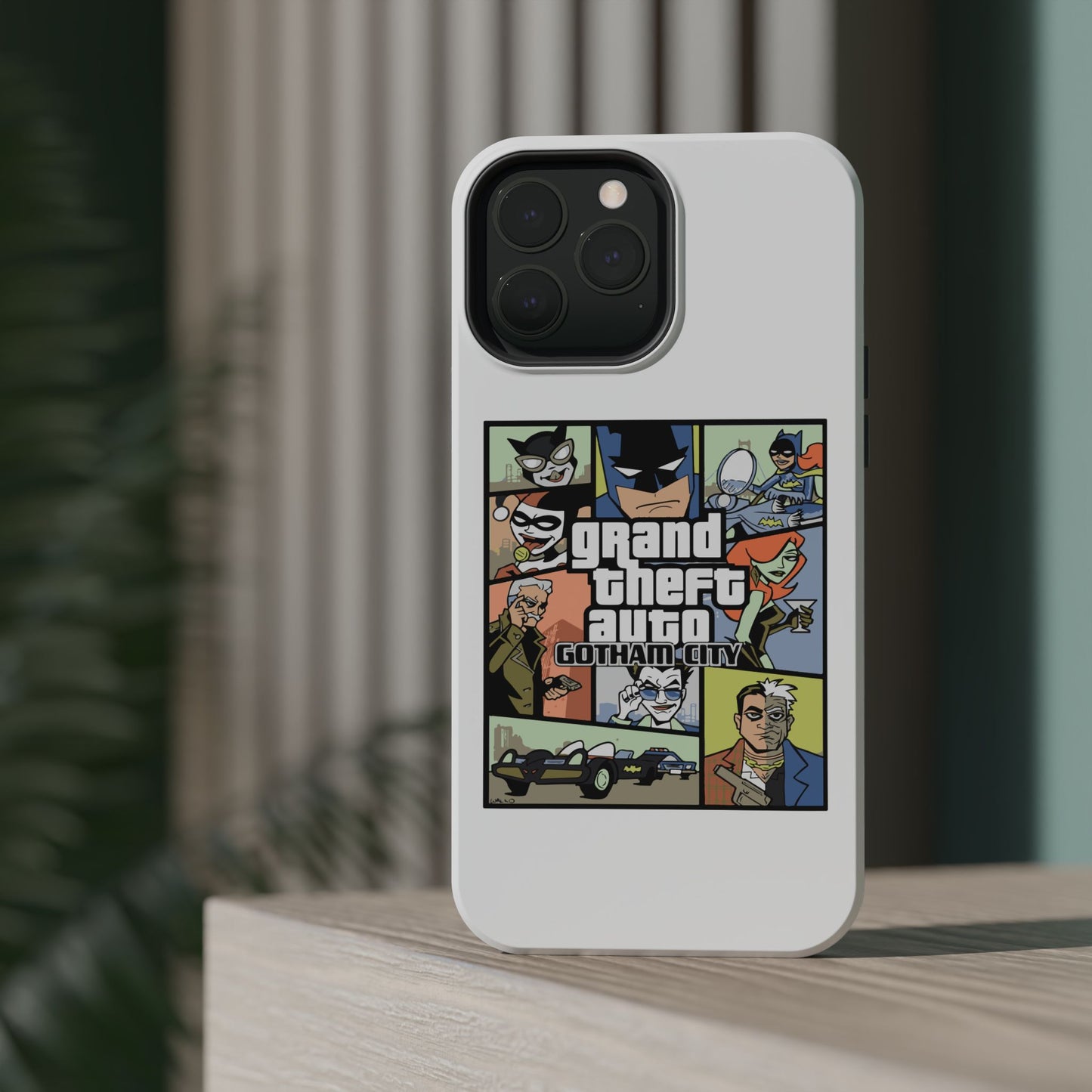 Grand Theft Auto Magnetic Tough Case, Gaming Phone Case, GTA Art Phone Cover, Gifts for Gamers, Cool Cell Phone Case
