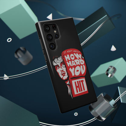 Impact-Resistant Phone Case, Rugged Smartphone Cover, Tough Phone Protection, Inspirational Gift, Motivational Tech Accessory