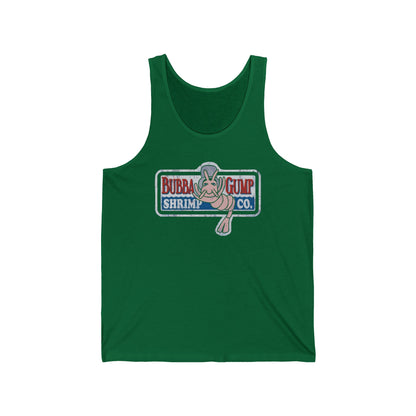 Bubba Gump Shrimp Co. Unisex Jersey Tank Top - Summer Vibes, Beachwear, Gift for Sea Lovers, Casual Day Out, BBQs, Outdoor Events
