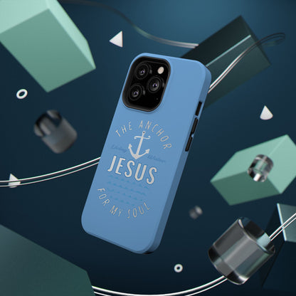 Jesus Anchor Phone Case, Christian Tech Accessories, Inspirational Gifts, Unique Phone Covers, Faith-Based Decor
