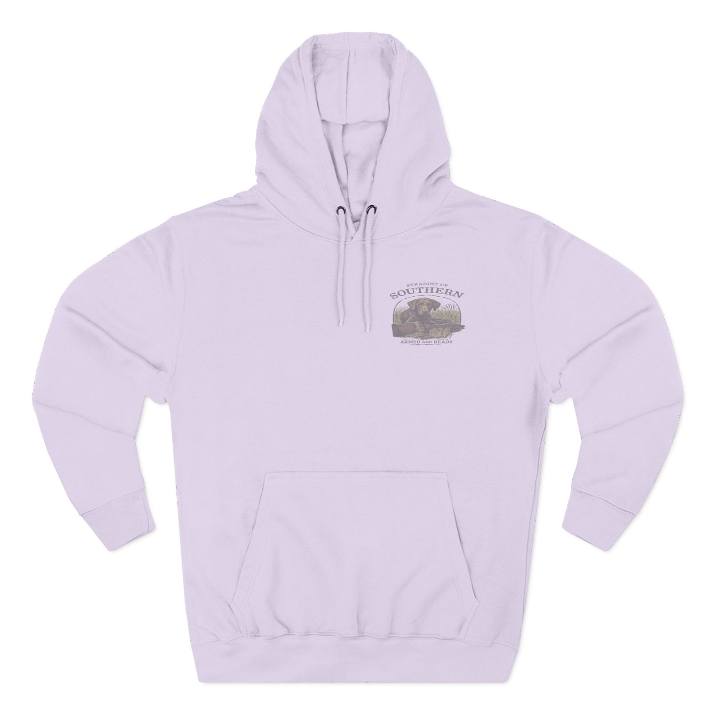 Southern Retriever Hoodie — 'Straight Up Southern' Graphic Pullover