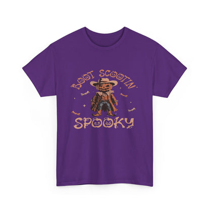 Spooky Cowboy Tee, Unisex Heavy Cotton T-Shirt, Halloween Costume, Fall Fashion, Fun Casual Wear, Gift for Friends, Boot Scootin' [...]