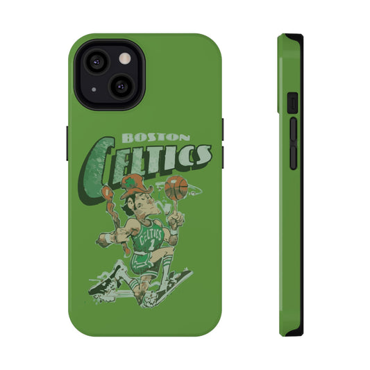 Boston Celtics Impact-Resistant Phone Case, Basketball Phone Cover, Sports Fan Gift, Sturdy Phone Case, NBA Merchandise, Team Spirit Decor