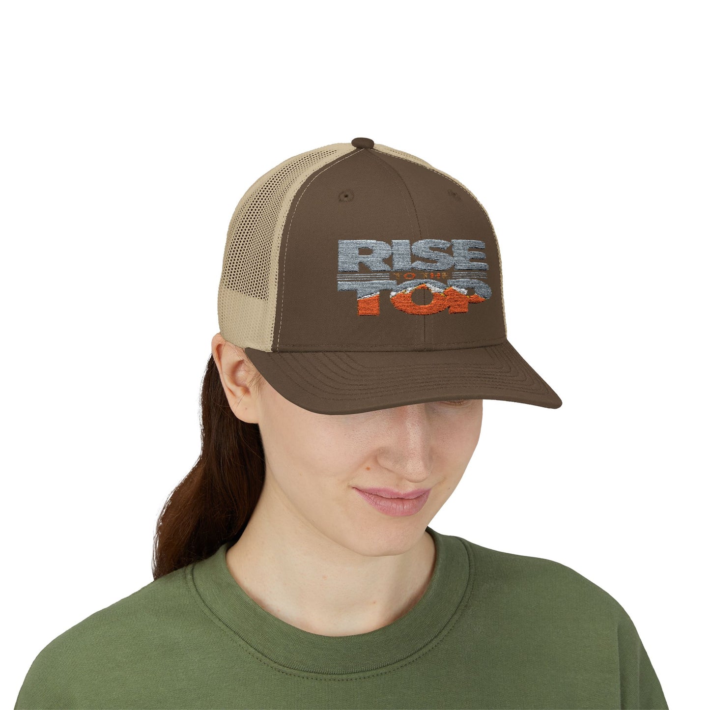 Rise for 10 Trucker Cap — Motivational Snapback Hat
