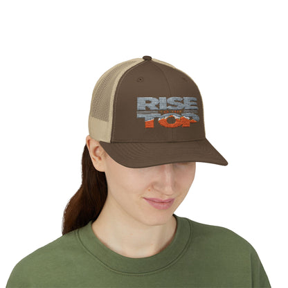 Rise for 10 Trucker Cap — Motivational Snapback Hat