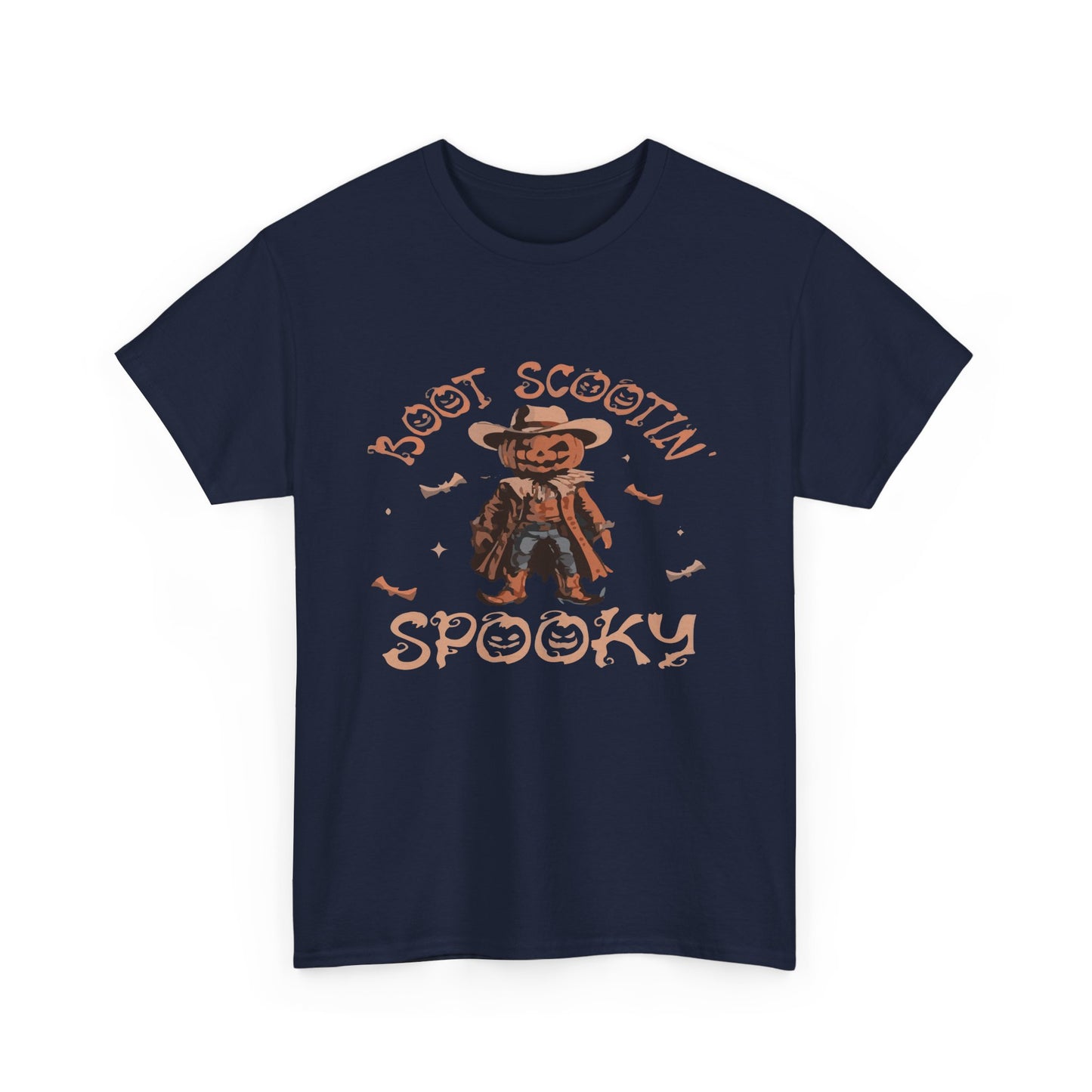 Spooky Cowboy Tee, Unisex Heavy Cotton T-Shirt, Halloween Costume, Fall Fashion, Fun Casual Wear, Gift for Friends, Boot Scootin' [...]