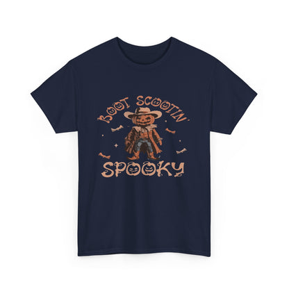 Spooky Cowboy Tee, Unisex Heavy Cotton T-Shirt, Halloween Costume, Fall Fashion, Fun Casual Wear, Gift for Friends, Boot Scootin' [...]