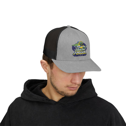 Retro Ninja Turtle Snapback Trucker Cap - Fun & Stylish Kids' Accessory