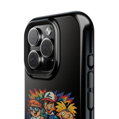 90s Crew Impact-Resistant Phone Case — Retro Cartoon Gamer Design