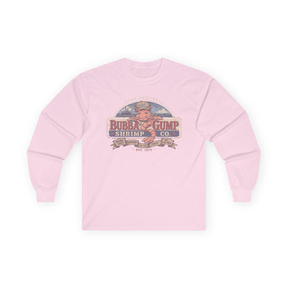 Long Sleeve Tee - Retro 'Bubba Gump Shrimp Co.' Vintage Logo