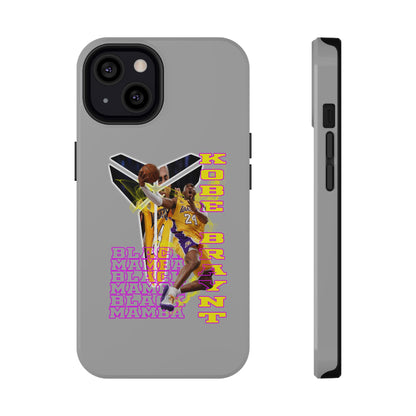 Impact-Resistant Phone Case — Bold Retro Basketball Graphic