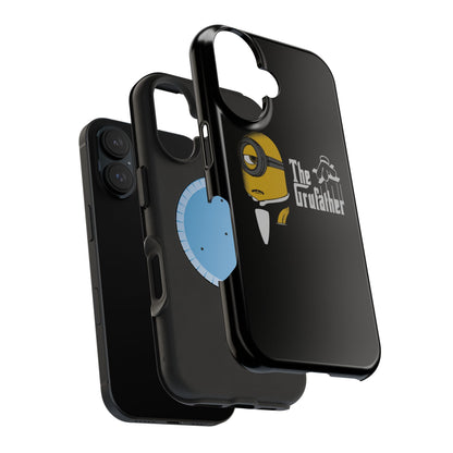 Magnetic Tough Cases: The Gruffather Phone Cover, Gift for Minions Fans, Unique Cell Phone Case, Durable Protective Case, Fun Cartoon Design