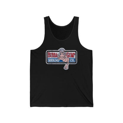 Bubba Gump Shrimp Co. Unisex Jersey Tank Top - Summer Vibes, Beachwear, Gift for Sea Lovers, Casual Day Out, BBQs, Outdoor Events