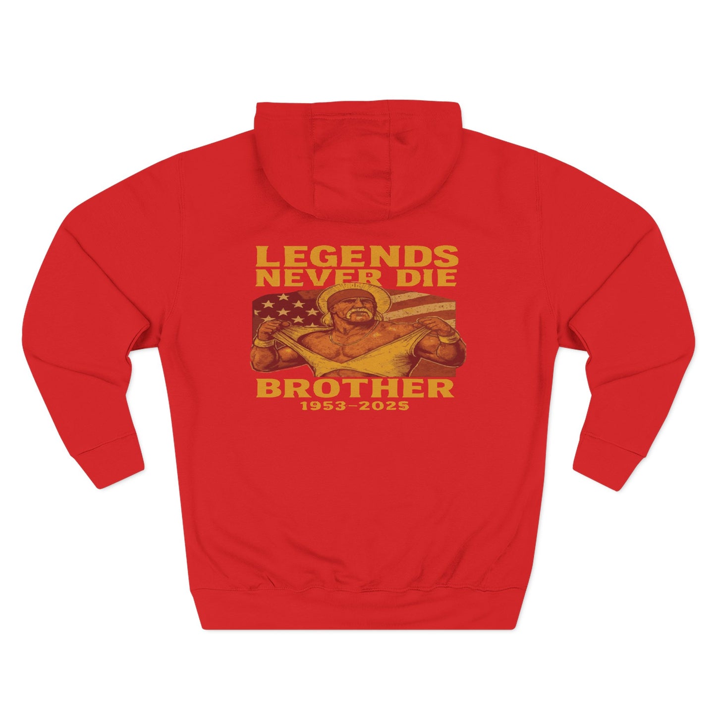Legends Never Die Brother Memorial Hoodie — Tribute Fleece Pullover
