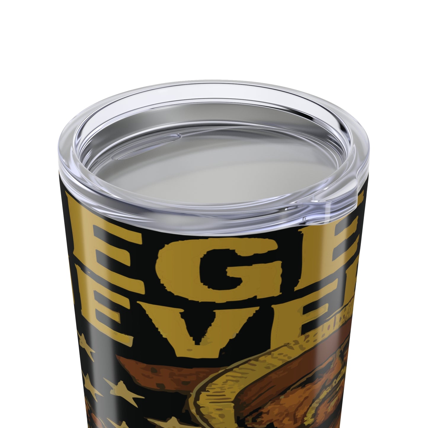 Hulk Hogan Legend Forever 20oz Tumbler – Retro Wrestling Tribute Travel Mug