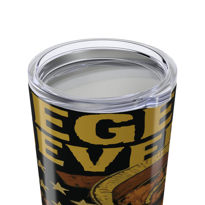 Hulk Hogan Legend Forever 20oz Tumbler – Retro Wrestling Tribute Travel Mug