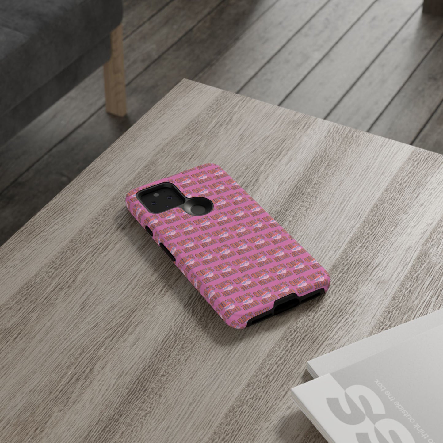 90s Vibe Phone Case, Retro Tough Cases, Gift for Nostalgia Lovers, Durable Phone Covers, 90s Themed Accessories