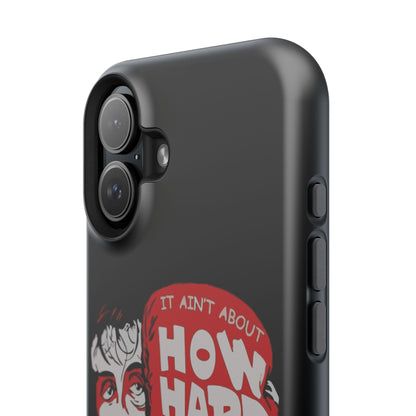 Impact-Resistant Phone Case, Rugged Smartphone Cover, Tough Phone Protection, Inspirational Gift, Motivational Tech Accessory