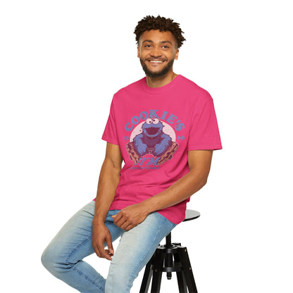 Cookie Monster Inspired Unisex T-Shirt, Fun Gift for Gamers, Casual Wear, Birthday Gift, Kitchen & Gym Motivation