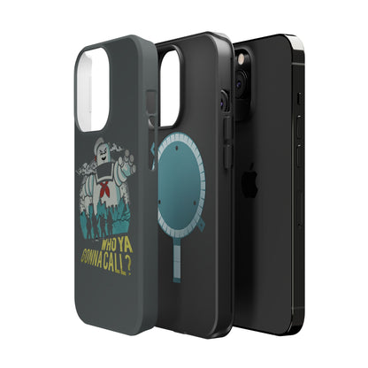 Ghostbuster-Inspired Tough Phone Case - Who Ya Gonna Call? - Perfect for Fans, Gift for Halloween, Geeky Accessories, Durable Protection