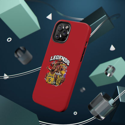 Legends Basketball Graphic Phone Case — Impact-Resistant iPhone Cover