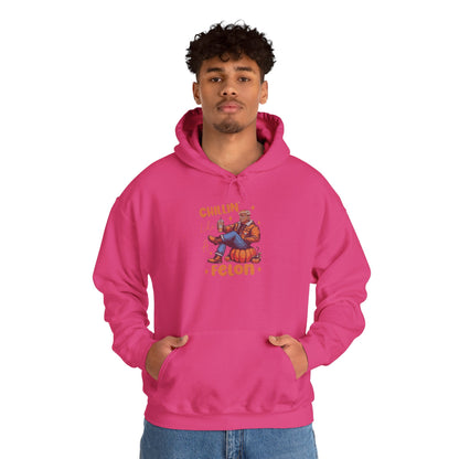 Chillin' Like a Felon Hoodie - Cozy Unisex Sweatshirt for Fall Celebrations