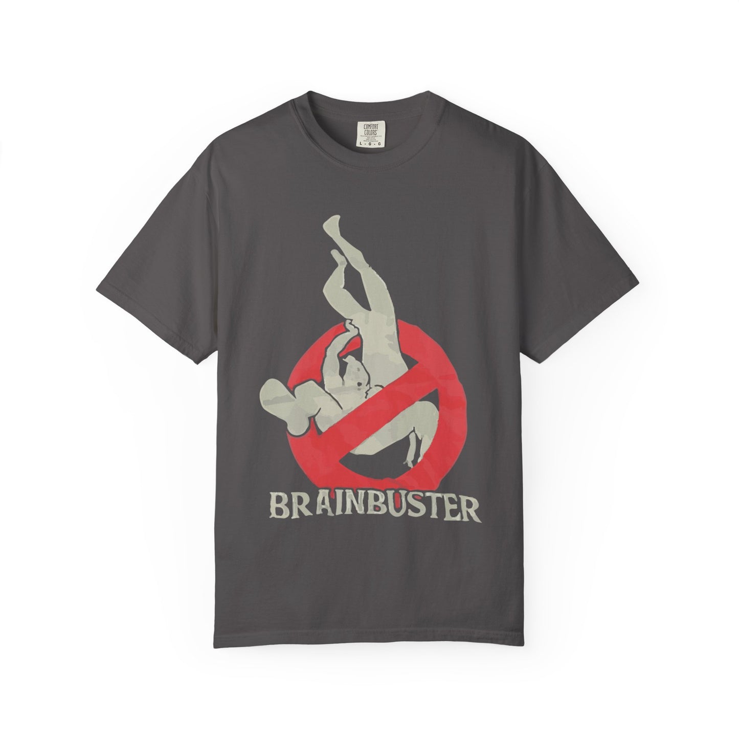 Unisex Fun Graphic T-Shirt, Graphic Tee, Casual Wear, Gift for Wrestling Fans, Brainbuster Design, Humor Apparel, Everyday Style