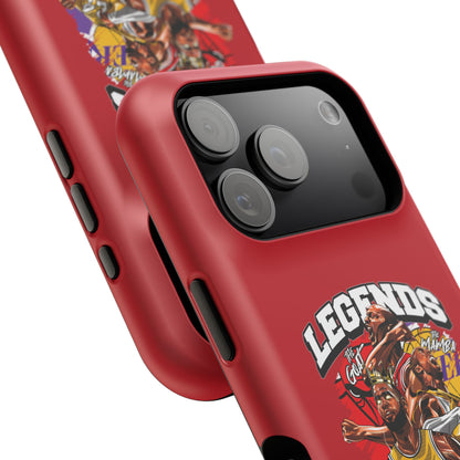 Legends Basketball Graphic Phone Case — Impact-Resistant iPhone Cover