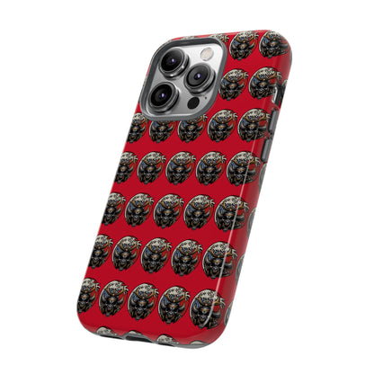 Bold Phone Case, Tough Phone Cover, Red Phone Protector, Unique Gift for Him/Her, Trendy Tech Accessory