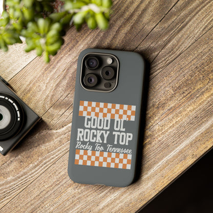 Rocky Top Phone Case, Tennessee Pride Case, Gift for Volunteers, Durable Phone Cover, College Student Accessory, Sports Fan Merchandise