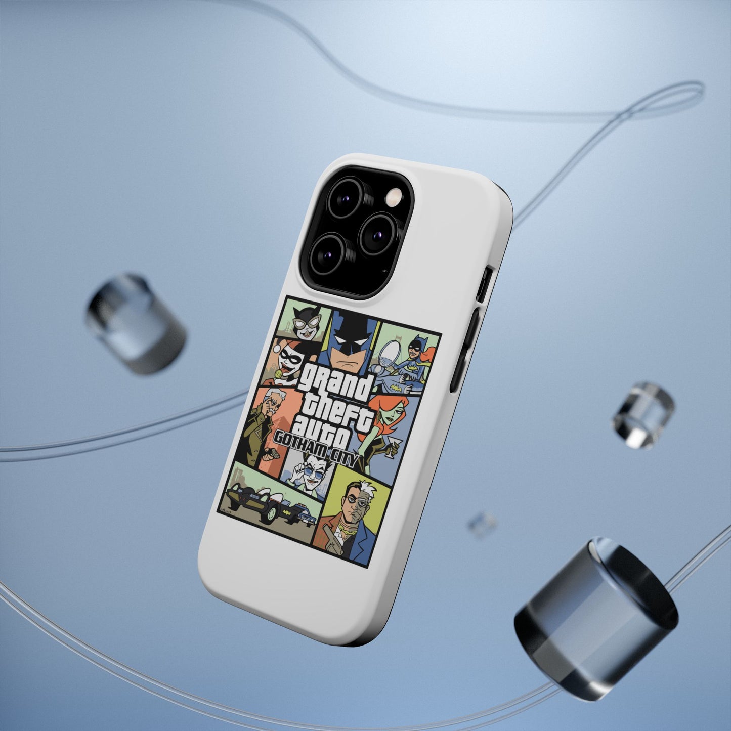 Grand Theft Auto Magnetic Tough Case, Gaming Phone Case, GTA Art Phone Cover, Gifts for Gamers, Cool Cell Phone Case