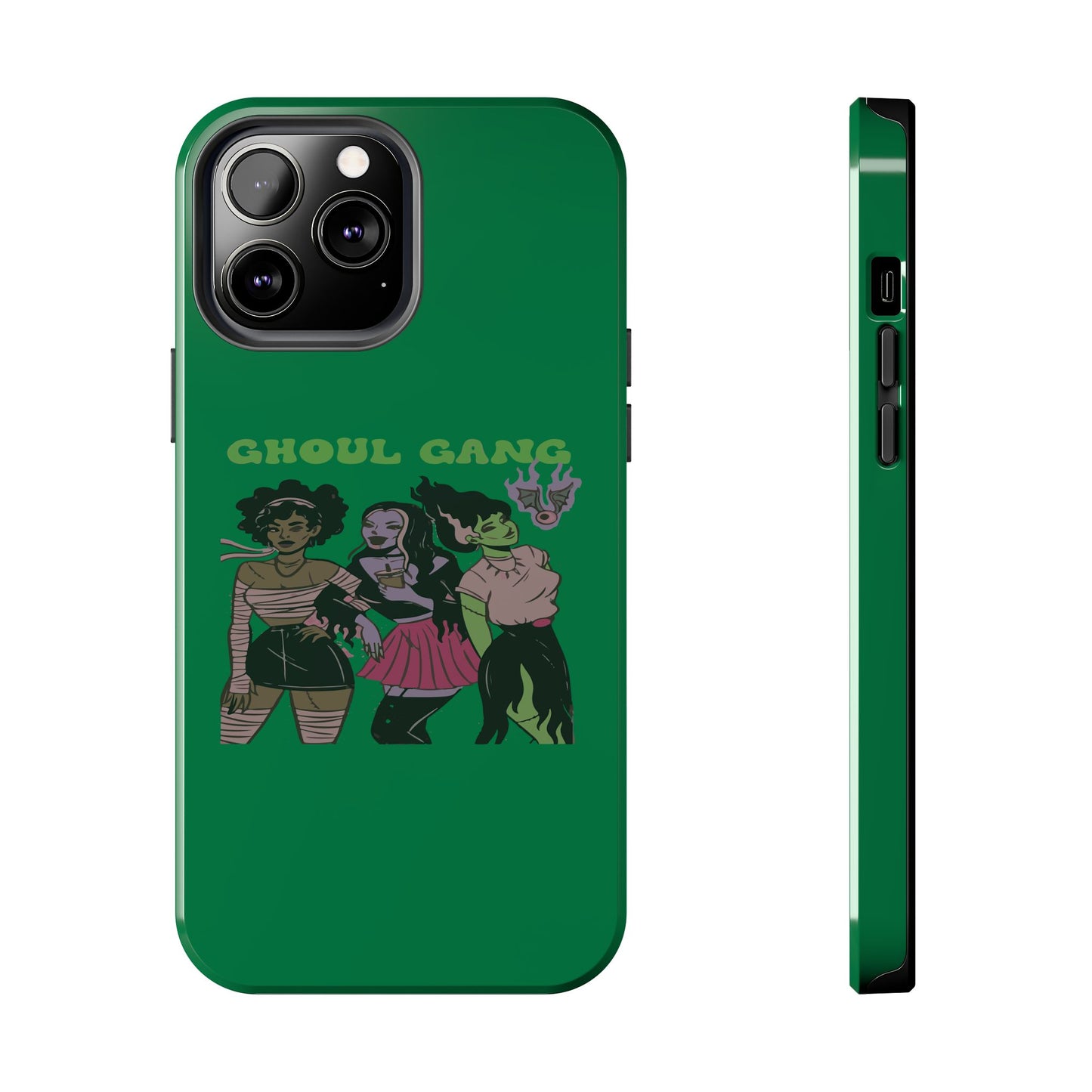 Ghoul Gang Tough Phone Case, Phone Accessory, Halloween Gift, Spooky Aesthetic, Durable Protection, Trendy Design