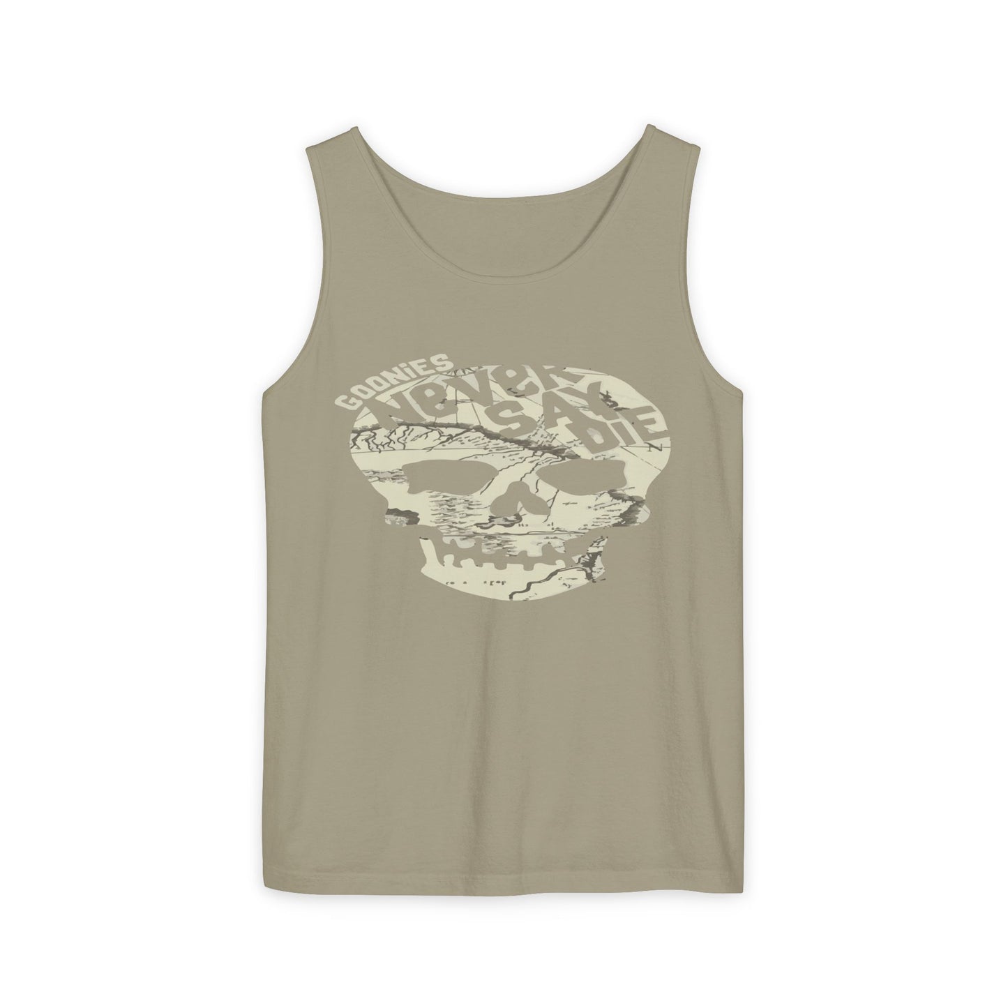 Cool Skull Graphic Tank Top, Unisex Summer Tee, Beachwear, Festival Outfit, Casual Wear, Graphic Apparel