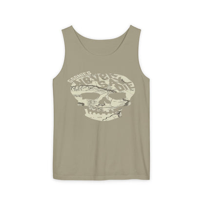 Cool Skull Graphic Tank Top, Unisex Summer Tee, Beachwear, Festival Outfit, Casual Wear, Graphic Apparel