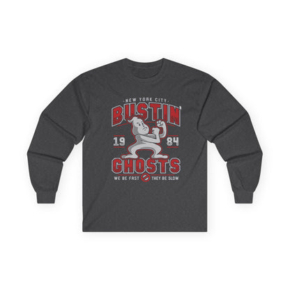 Ghostbusters Long Sleeve Tee, Halloween Shirt, Movie Merchandise, Unisex Tee, Ghosts Apparel, Fan Gift