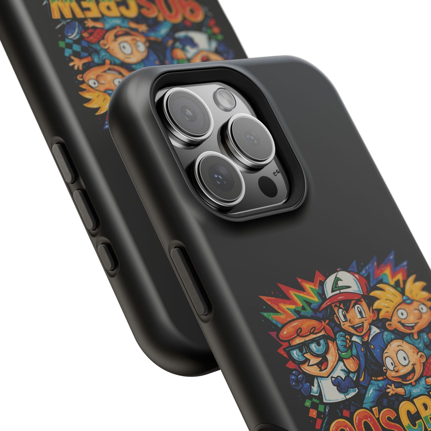 90s Crew Impact-Resistant Phone Case — Retro Cartoon Gamer Design