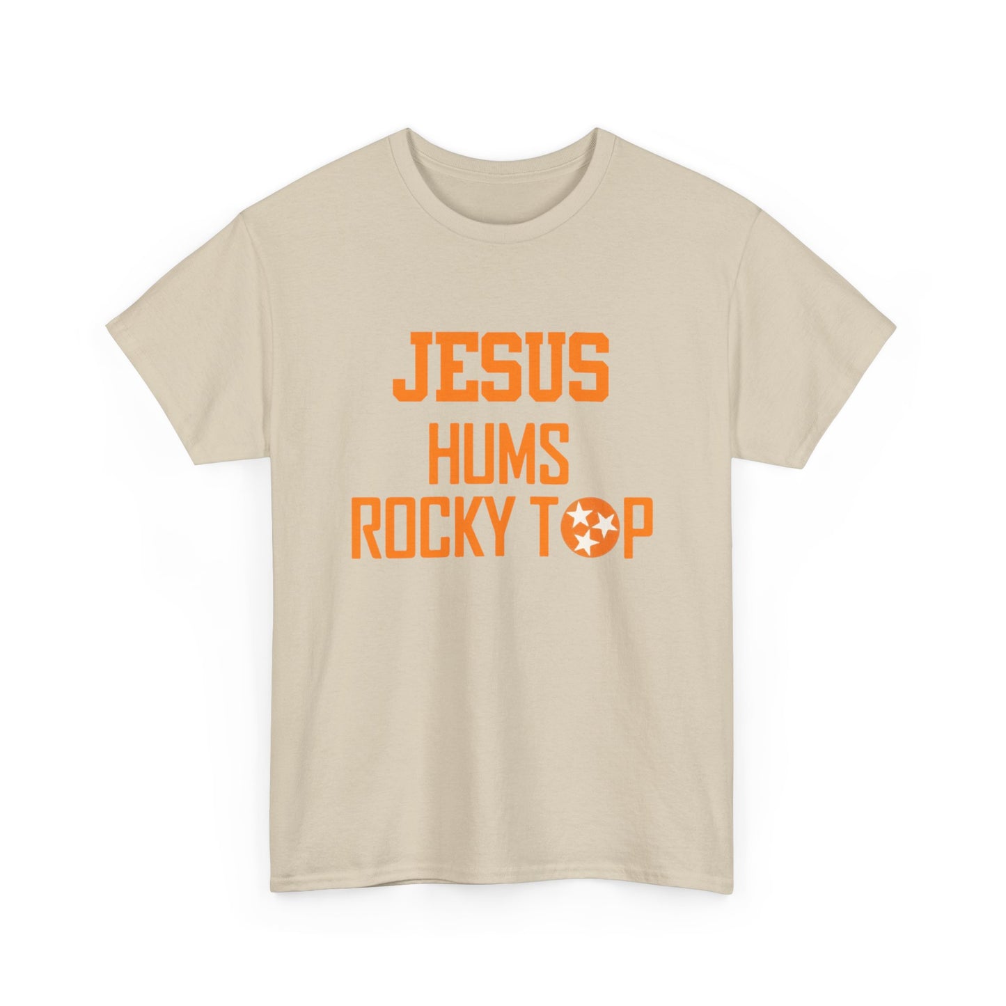 Jesus Hums Rocky Top Tee | Christian Football Tennessee Vols Shirt