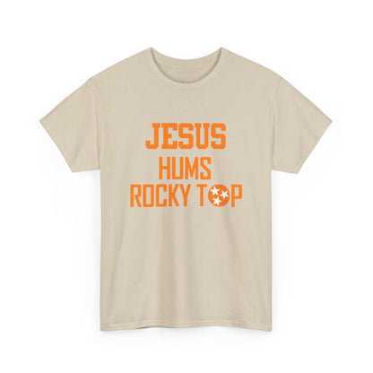 Jesus Hums Rocky Top Tee | Christian Football Tennessee Vols Shirt