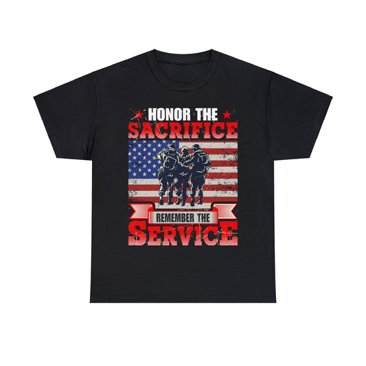 Honor The Service Heavy Cotton Tee